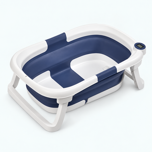Foldable Temperature-Sensing Baby Bathtub — Alternate view