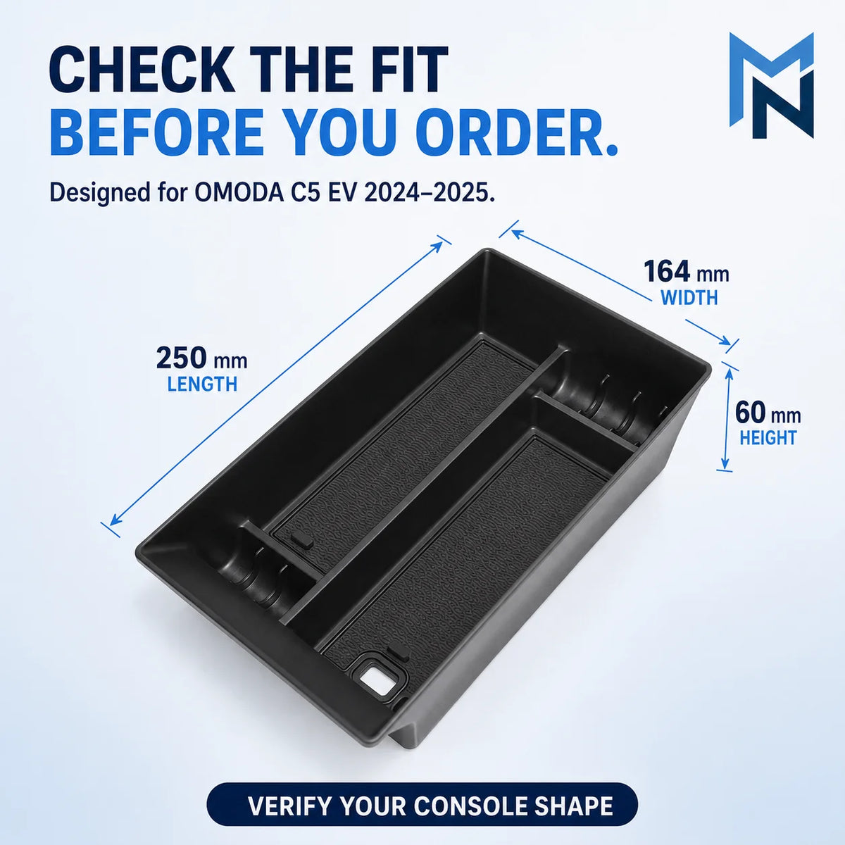 ConsoleNest OMODA C5 EV Organizer