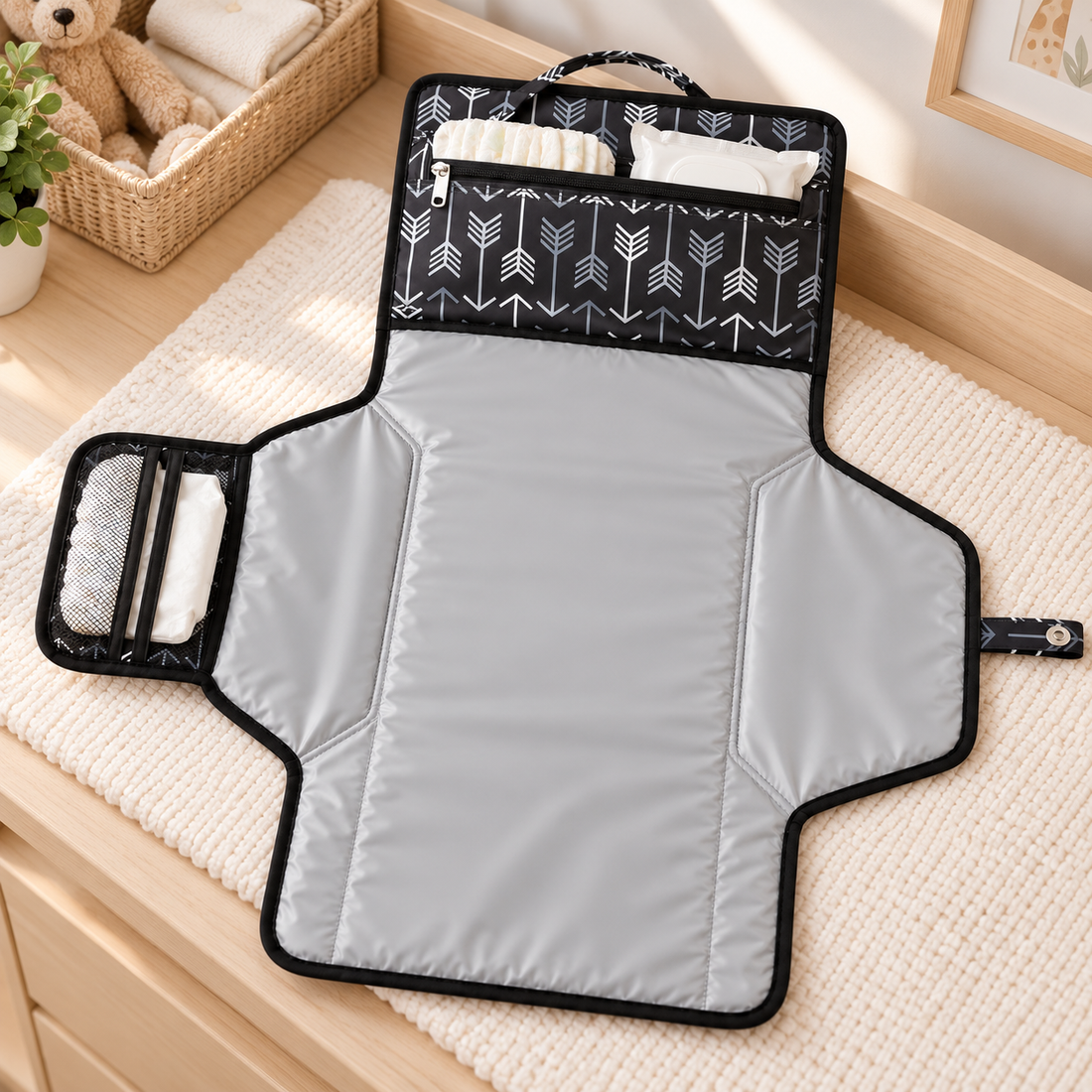 Portable Foldable Diaper Changing Mat for baby travel