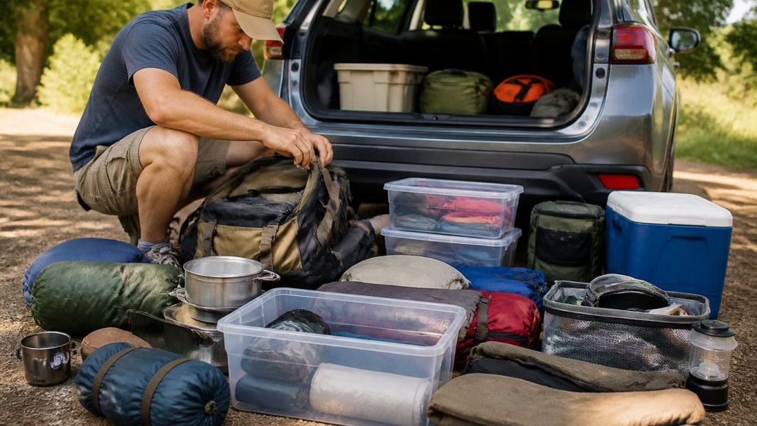 Organize Camping Gear: Home to Car to Campsite