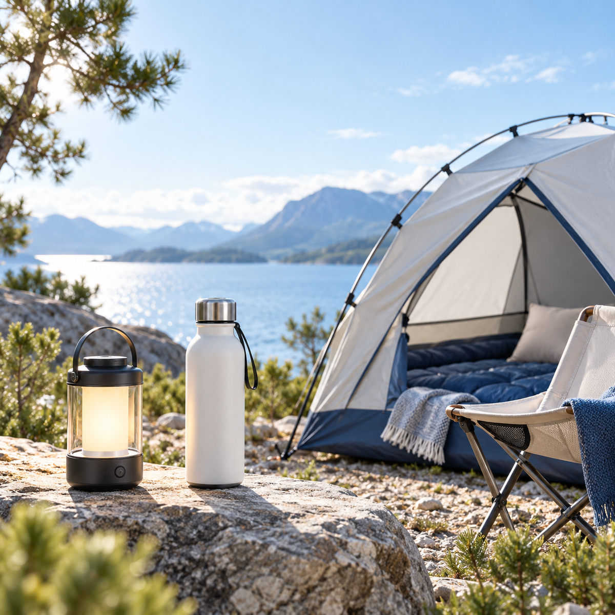 MN AMERICA Camping and Outdoor collection – tents, lanterns, grills and camping essentials