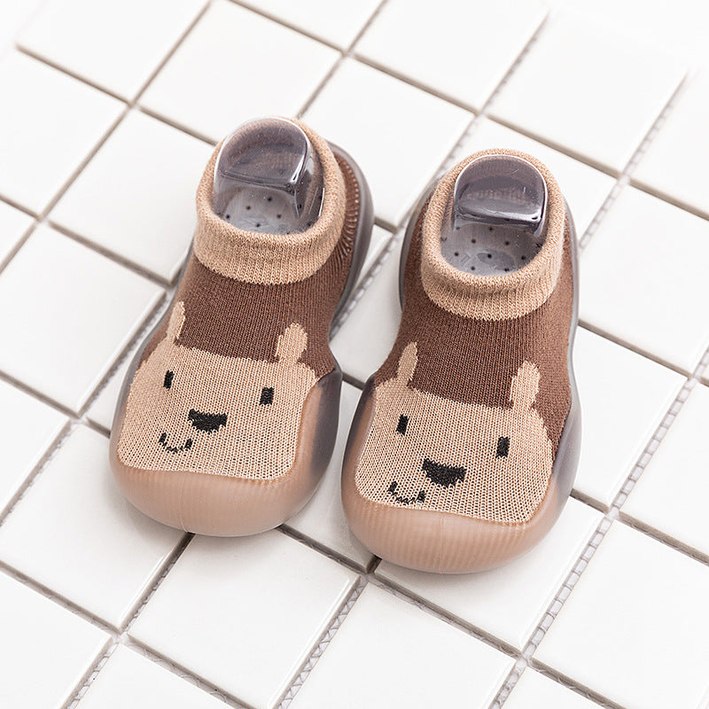 Soft-Knit Baby Sock Shoes