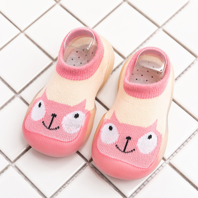 Soft-Knit Baby Sock Shoes