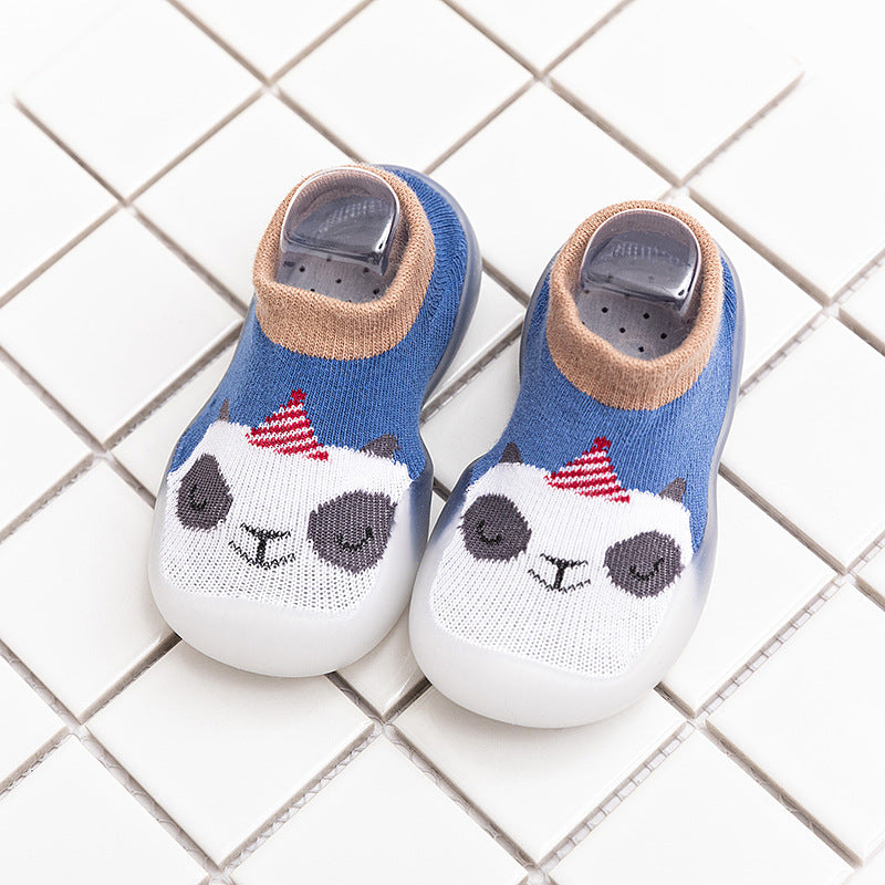 Soft-Knit Baby Sock Shoes