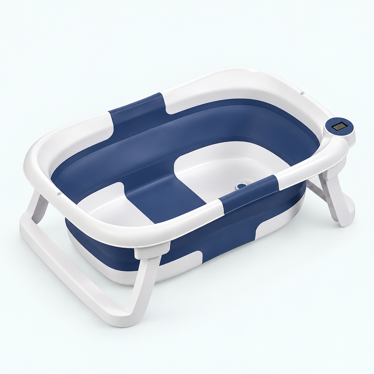 Foldable Temperature-Sensing Baby Bathtub — Hero