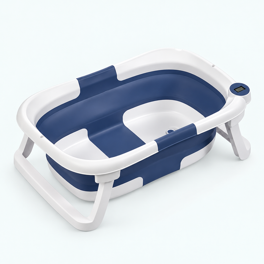 Foldable Temperature-Sensing Baby Bathtub — Hero