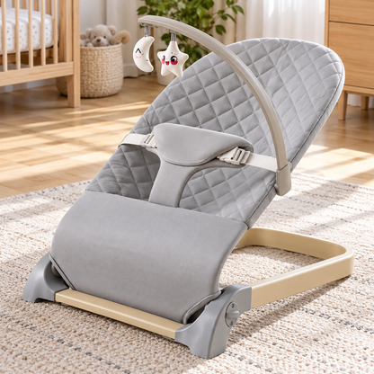 Natural-Sway Baby Rocker & Lounger — Lifestyle