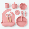 10-Piece Silicone Baby Feeding Set — Hero
