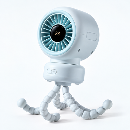 Rechargeable Oscillating Stroller Fan — Hero