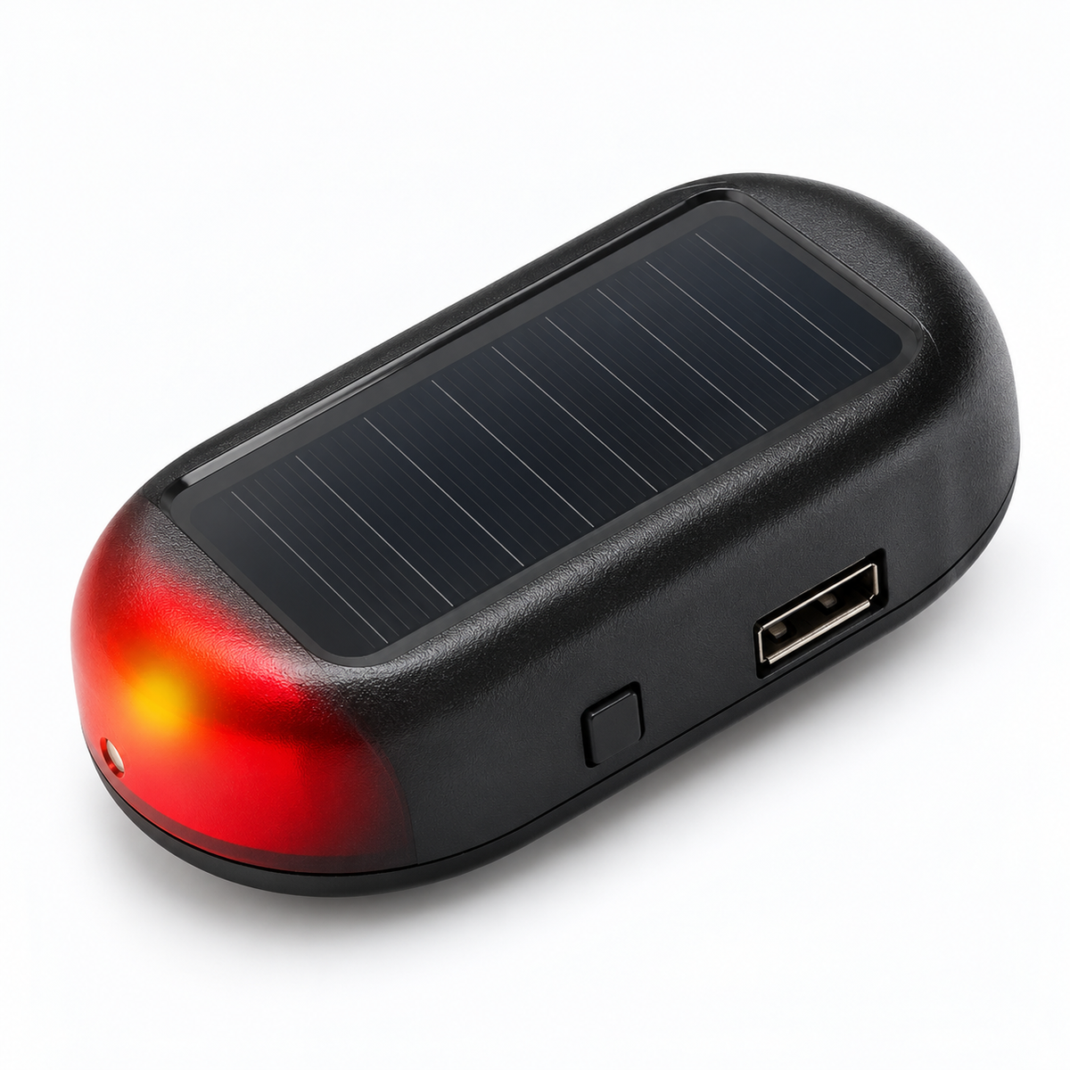 Solar-Powered Car Dashboard Indicator Device — Alternate view