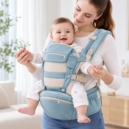 Multifunctional Baby Carrier & Waist Seat — lifestyle view