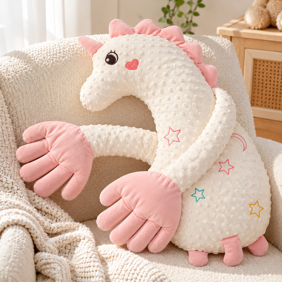 Baby Soothing Patting Pillow — Lifestyle