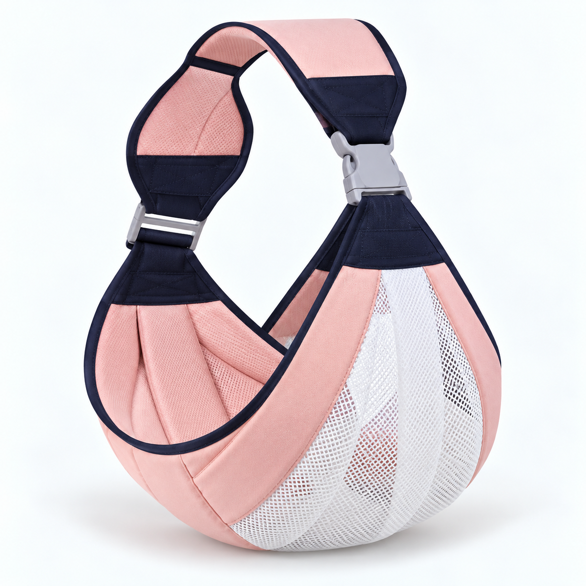 Breathable Mesh Shoulder Baby Carrier Sling — alternate view