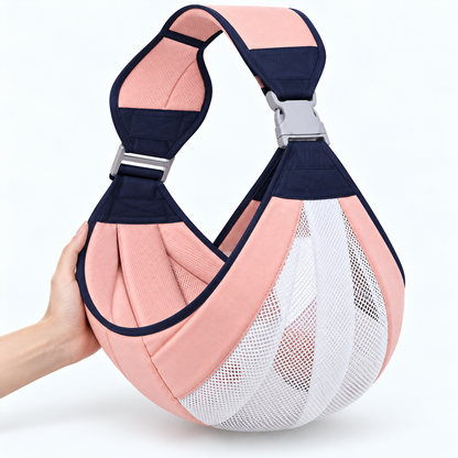 Breathable Mesh Shoulder Baby Carrier Sling — variants and scale