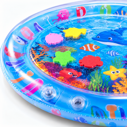 Inflatable Baby Tummy-Time Water Mat — product detail