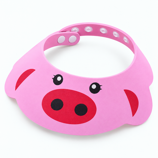 Adjustable Cartoon Baby Shampoo Cap — hero view
