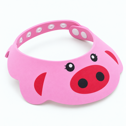 Adjustable Cartoon Baby Shampoo Cap — alternate view