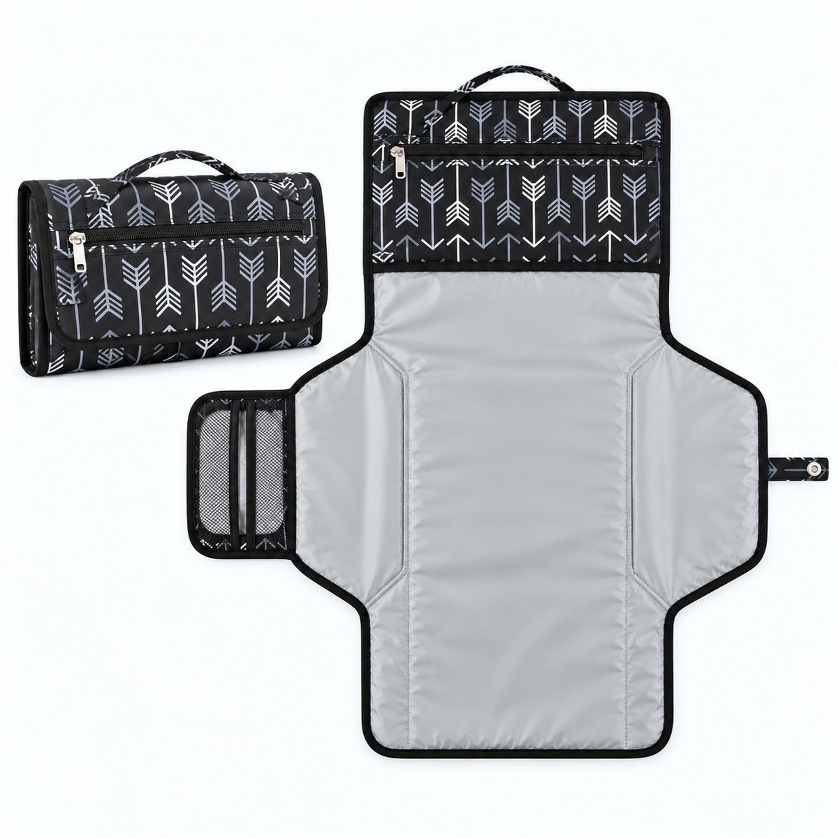 Portable Foldable Diaper Changing Mat — alternate view