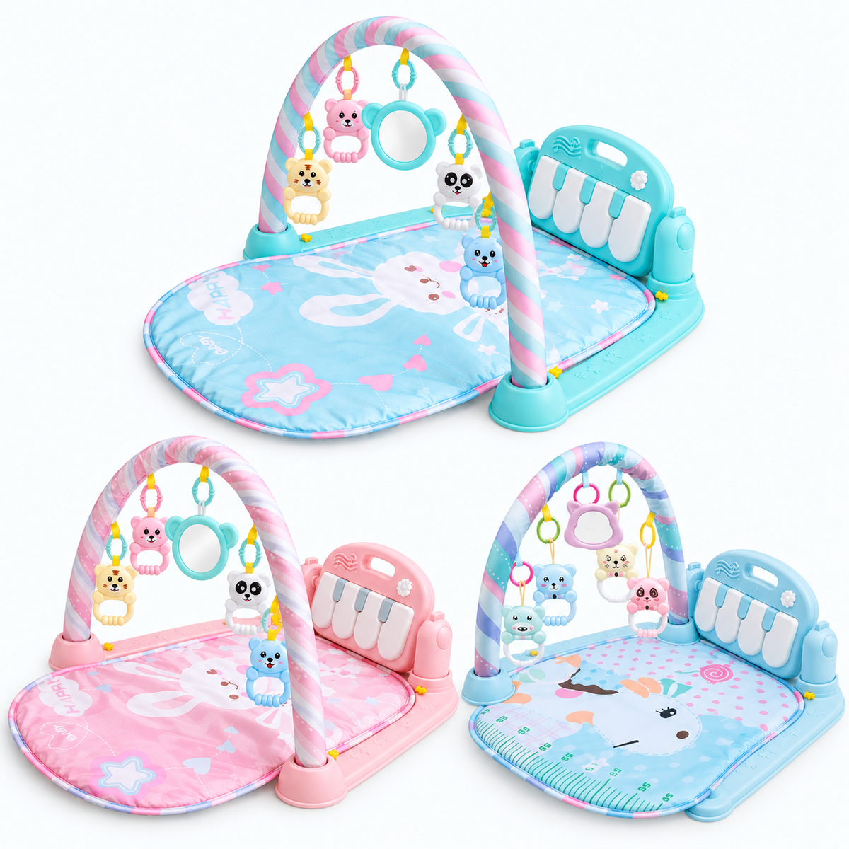 Musical Baby Play Mat & Piano Gym — variants and scale