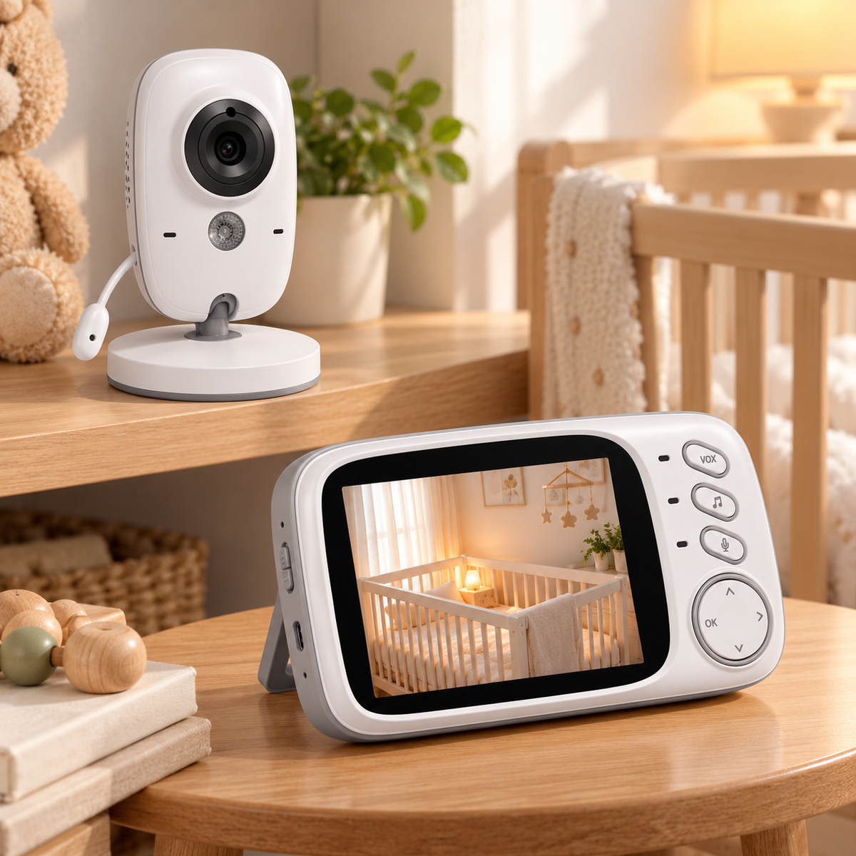 HD Wireless Video Baby Monitor — lifestyle view