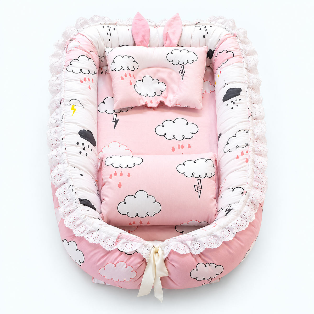Portable Breathable Baby Nest Bed — hero view