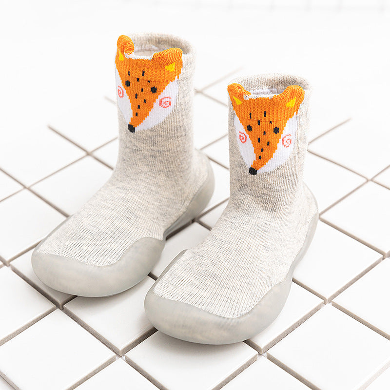 Soft-Knit Baby Sock Shoes