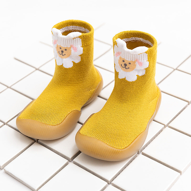 Soft-Knit Baby Sock Shoes