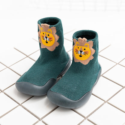 Soft-Knit Baby Sock Shoes