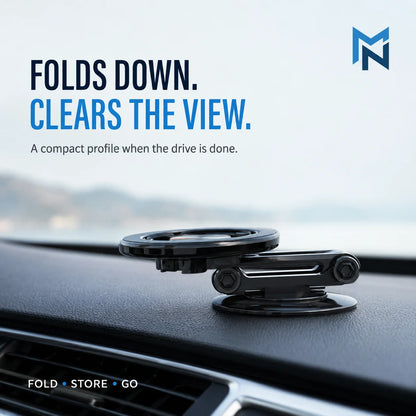 Drive View Foldable Magnetic Car Phone Mount