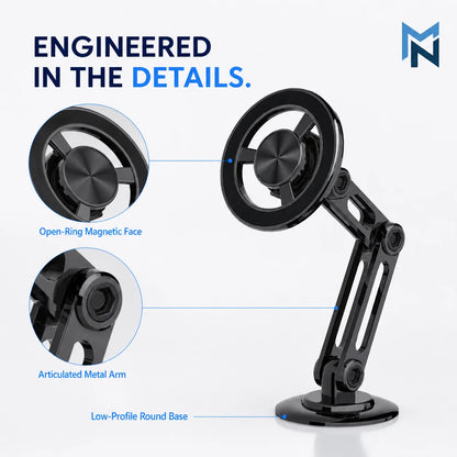 Drive View Foldable Magnetic Car Phone Mount