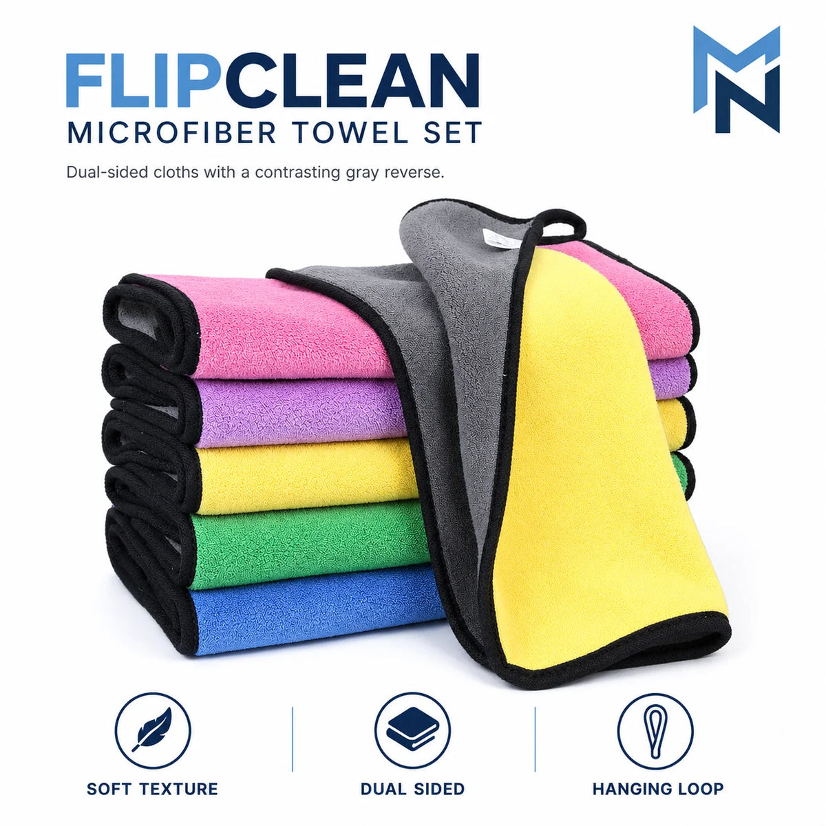 FlipClean Microfiber Towel Set