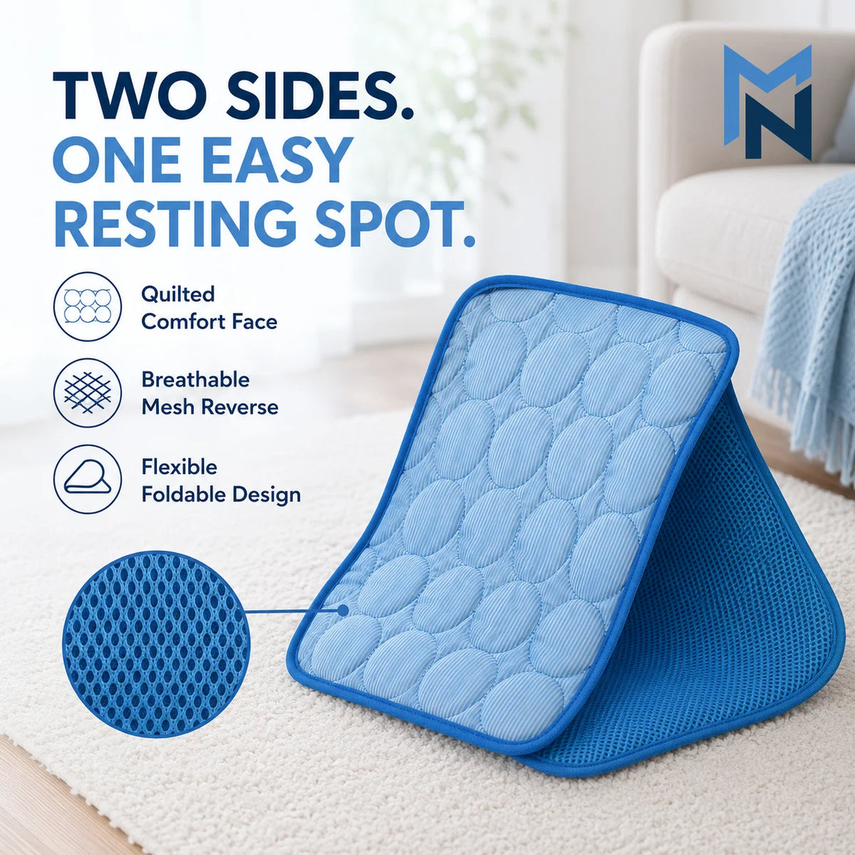 CoolNest Reversible Pet Cooling Mat