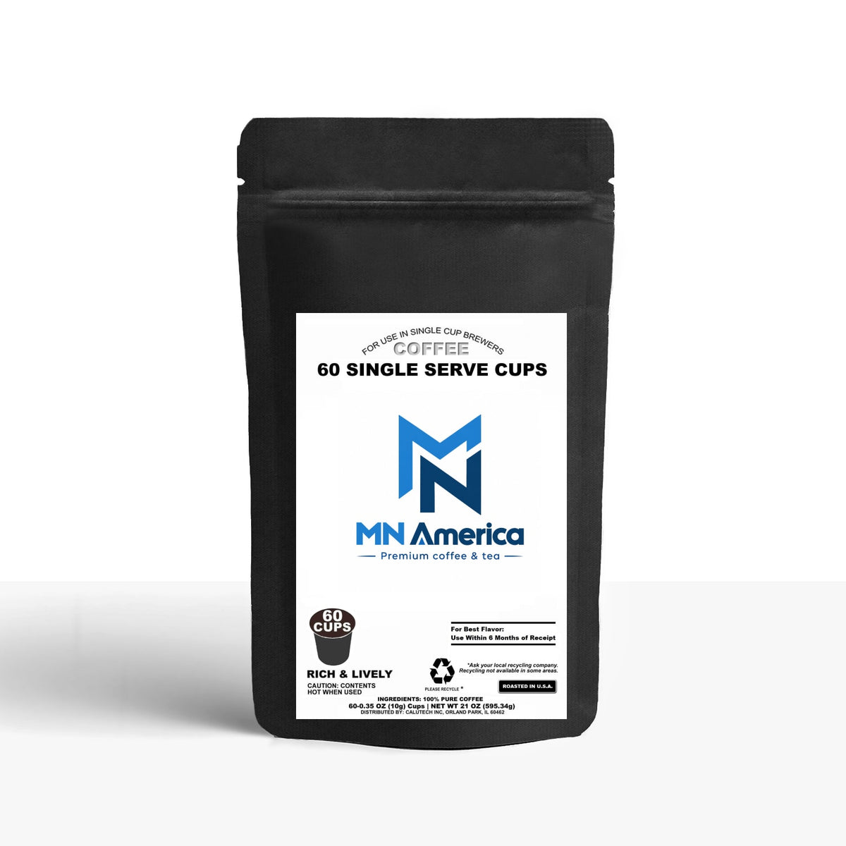 60 Pack Single Serve Coffee Capsules