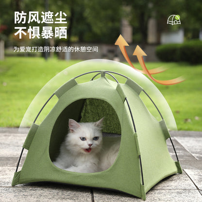 Foldable Pet Hideaway Tent