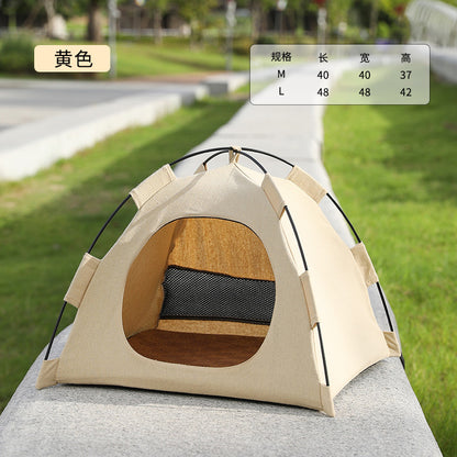 Foldable Pet Hideaway Tent