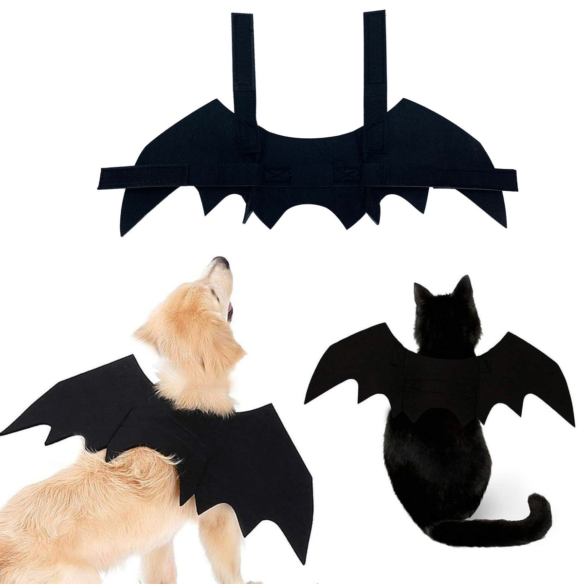 Bat Wing Pet Costume - additional product photo