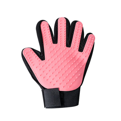 Five-Finger Pet Grooming Glove