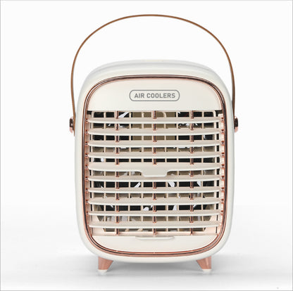 Rechargeable Water-Mist Desktop Fan