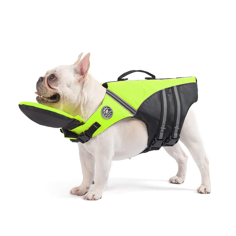 Reflective Handle Dog Life Jacket