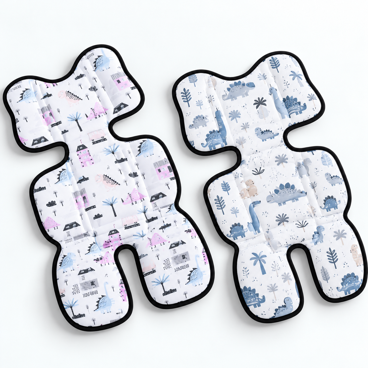 Breathable Ice-Silk Stroller Cooling Mat — available prints