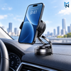 Obsidian Black magnetic phone mount lifestyle photo in car