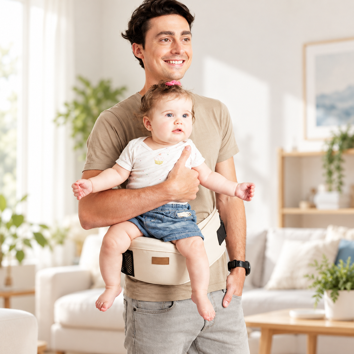 45° Ergonomic Baby Carrier Waist Seat — hero view