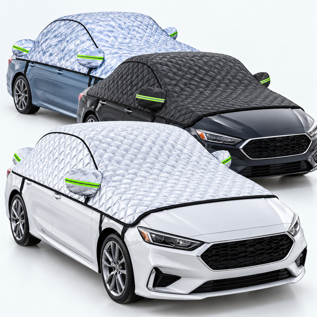 Extended Windshield Snow & Frost Cover — available styles