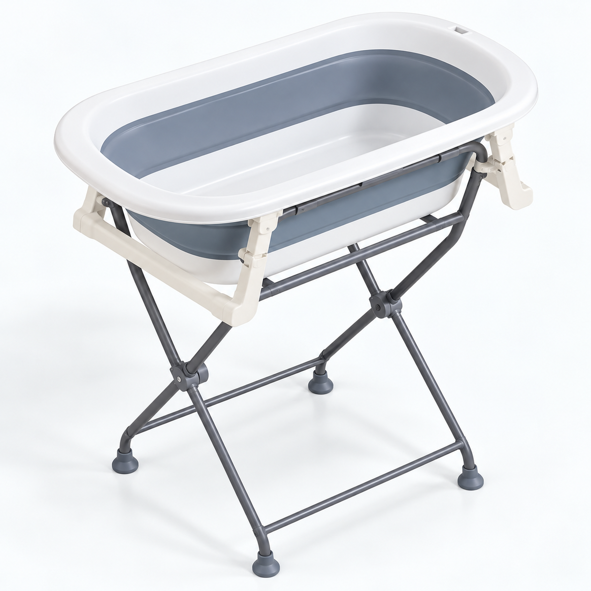 Foldable Raised Baby Bathtub — hero view