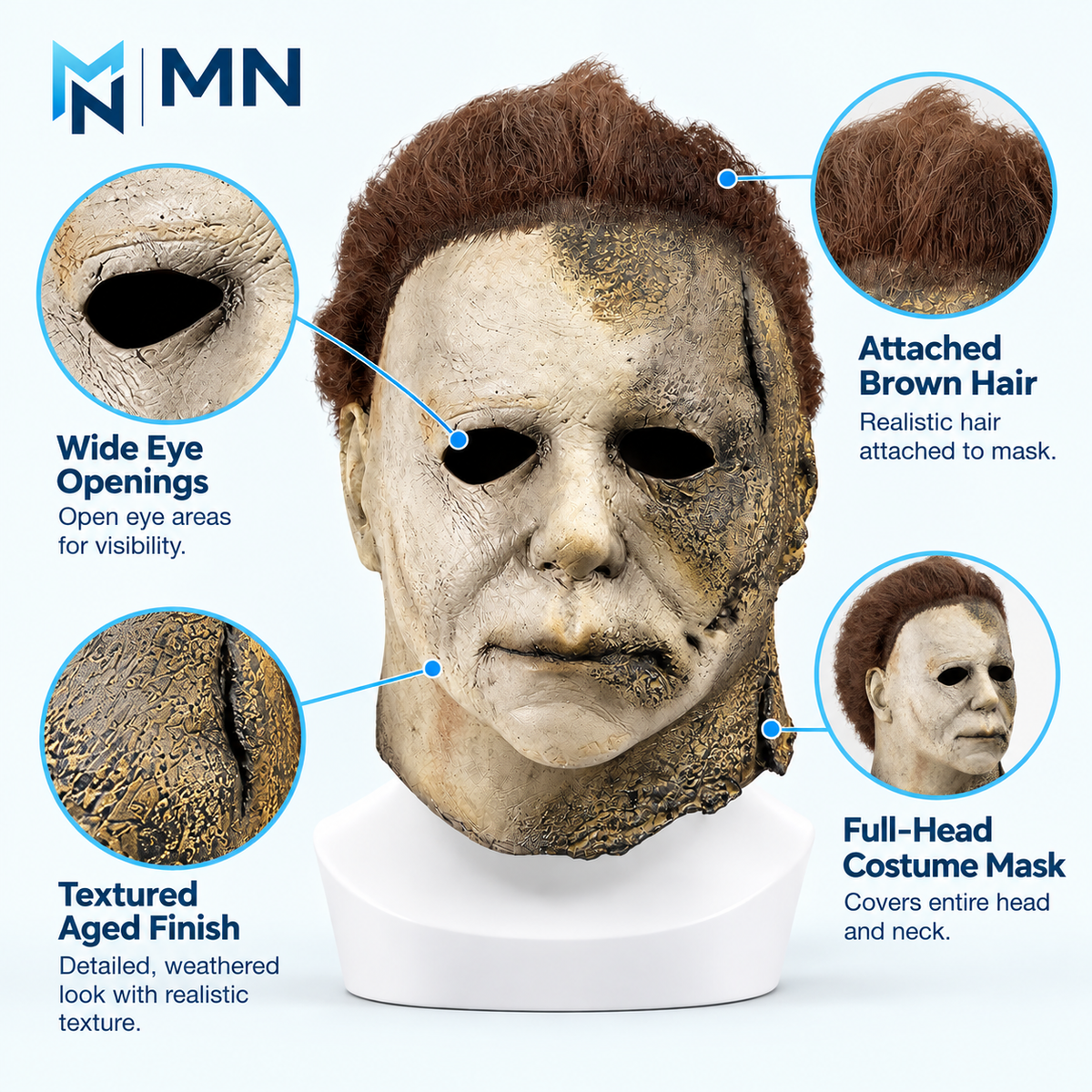 Halloween Horror Mask Collection — lifestyle presentation