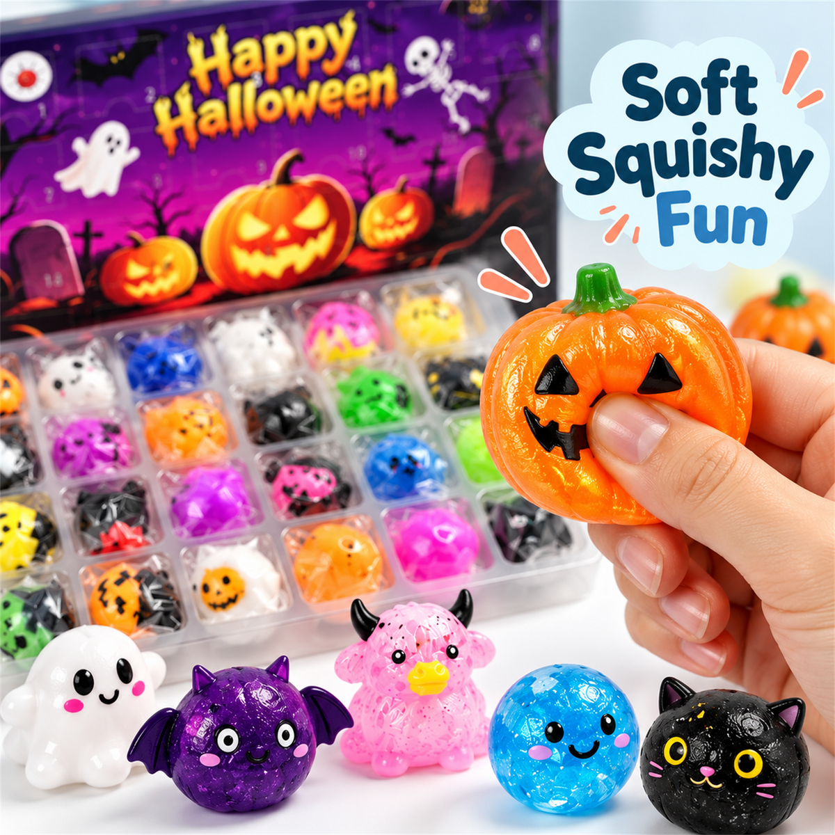 Halloween Squeeze Toy Advent Calendar — shopping gallery image