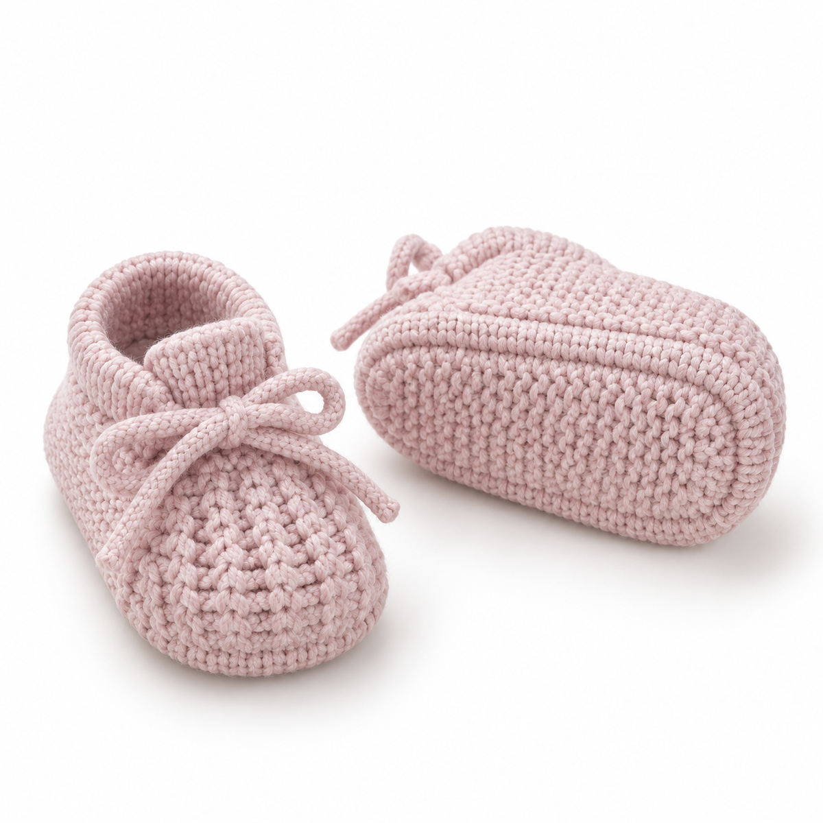 Handmade Baby Pre-Walker Sock Shoes — alternate view