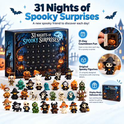 31 nights of spooky surprises calendar details