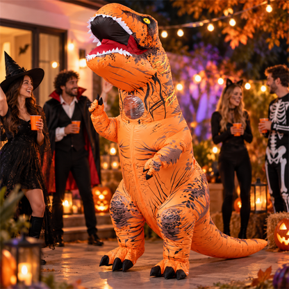 Inflatable Dinosaur Costume Collection — feature overview