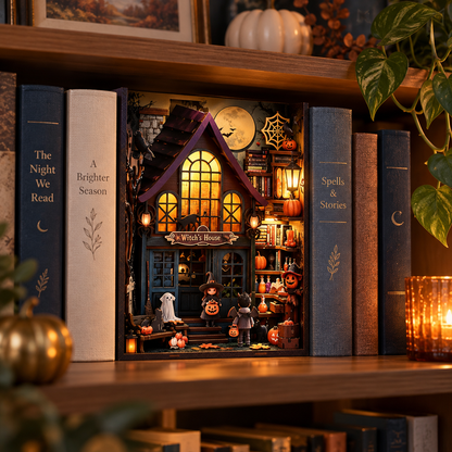 Magic Castle DIY Book Nook Kit — lifestyle presentation